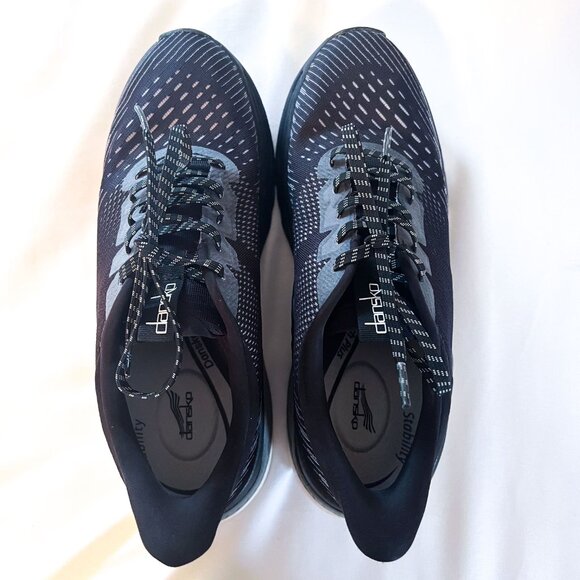 Dansko Peony Mesh Black Performance Comfort Running Shoes Sneakers EU 39=8.5 / 9 - Picture 7 of 13